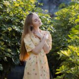 Woman preparing body for natural fertility and conception naturally